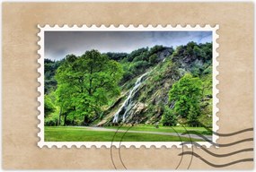 Poszterek 90x60 Finom vízesés