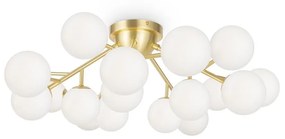 Maytoni MOD545CL-20BS - Felületre szerelhető csillár DALLAS 20xG9/28W/230V arany