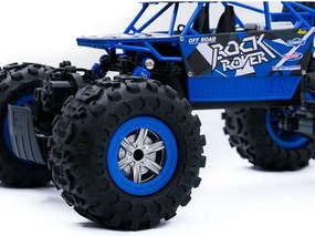 Procart Rock Rover 4WD távirányítós autó, szárazon, vízen és hóban, 1:12 méretarány, 4 kerék meghajtásos, kék színű