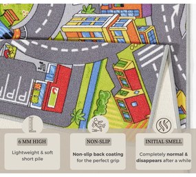 Smart City gyerekszőnyeg, 160 x 240 cm - Hanse Home