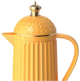 Sárga termosz 920 ml Crown – PT LIVING