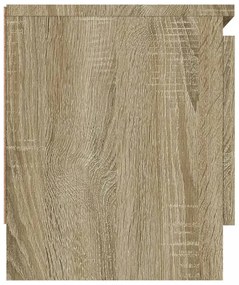 sonoma tölgy színű TV-szekrény ajtóval 102 x 30 x 36 cm