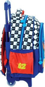 Mancs Őrjárat Chase Racing gurulós ovis hátizsák, táska 30 cm