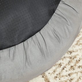 Kutyaágy kerek kisállat fekhely, S méret, világosszürke | FEANDREA Outlet