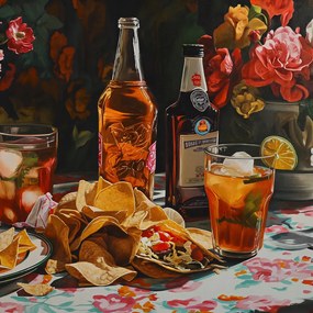 Poszter 30x30cm Ízek Mexikóból