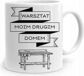 Ajándék Bögre Asztalosnak Műhely Második Ház Nyomtatott Fényképpel