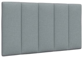 világosszürke szövet fejtámla párna 90 cm