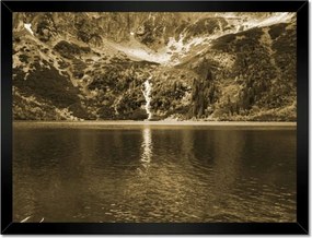 Poszterek keretben 40x30 Tátra Lengyel hegyek Kilátás