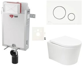 Fali wc szett SAT BREVIS befalazandó SIKOSZBRTOR70