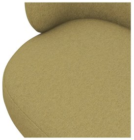 Mustársárga fotel Hina – Makamii