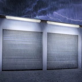 LED műszaki fénycsöves lámpatest T8 2xG13/20W/230V 6500K 120 cm IP65 fehér