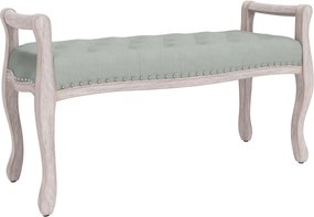 vidaXL világosszürke bársonypad 110x45x60 cm