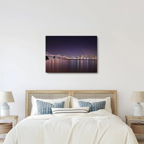 Kilátás San Francisco-ra, California (70x50 cm)