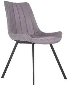 HAL-K279 modern fémvázas szék textilbőr kárpitozással