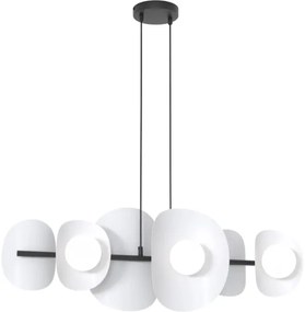 ELEMENTI kábelen függő csillár, 6xG9/8W/230V, szürke