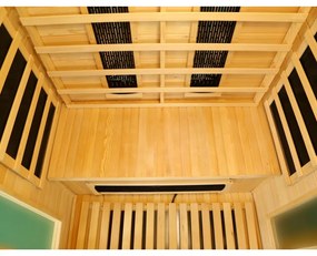 Sauna DeLuxe 2220 CB / CR, világosbarna