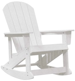 Kerti lounge szett 3 pcs Fehér HDPE