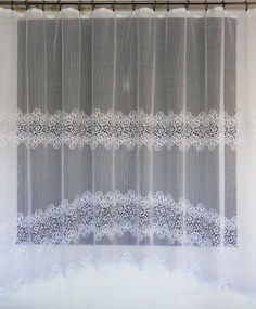 Mg Függöny 964/510 Fehér 300X180 kész Bt pol