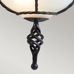 Elstead Lighting PEMBROKE PB-WU-BLACK Fali lámpa 1x60W/E27