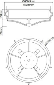 Orlicki Design STESSO OR84450 Süllyesztett mennyezeti lámpa 6x12W/E27