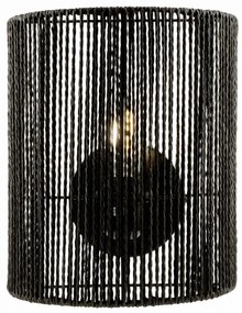 Lámpa Fali lámpatest  FORESTO 3, 6144, AC220-240V, 50/60Hz, 1*E27, max.40W, fekete