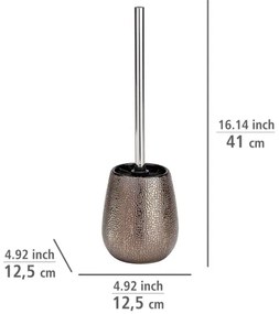 WENKO 21644100 - WC-kefe MARRAKESH 12,5x41 cm barna