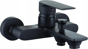 Kádtöltő Csaptelep Fali Fekete Fürdőszoba