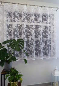 Mg Függöny 32432 Fehér 200x250cm készre varrt Bt lengyel