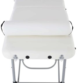 VASHOME masszázs hengerpárna, fehér