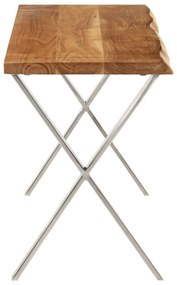 tömör akácfa pad természetes éllel 105 cm