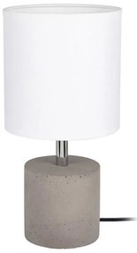 Spot-Light 6091936 - STRONG ROUND asztali lámpa 1xE27/25W/230V beton