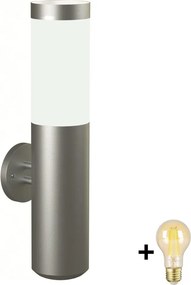 BRILAGI-LED Stm kültéri fali lámpa ELIA 1xE27/6W/230V 2700-6500K IP44 króm