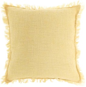 Dekoratív párna MAXIMEA 45x45 cm, sárga
