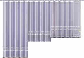 Mg Függöny 618/421 Fehér 140x170 készre szerelt K szalaggal