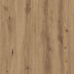 Toalett Tükör LED -es lámpákkal Artisan tölgy 100 x 45 x 18 cm