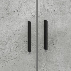Tárolós ágykeret Beton szürke 100x200 cm