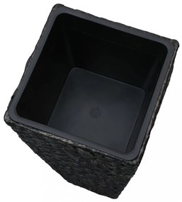 vidaXL 3 db fekete vízijácint növénytartó