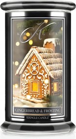Gingerbread & Frosting Kringle Candle nagy gyertya két kanóccal (624g)