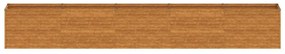 vidaXL corten acél kerti magaságyás 482x50x69 cm