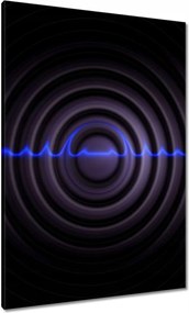 Festmények 70x100 Zenés hullám