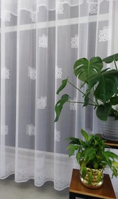 Mg Függöny 35756 Fehér 200x280cm készre varrt szalaggal M