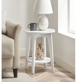 KAEL fehér oldalsó asztal