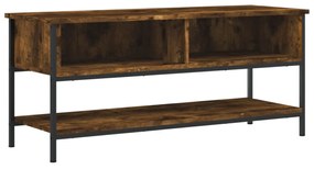 füstös tölgy színű szerelt fa TV-szekrény 100 x 35 x 45 cm