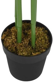 vidaXL zöld mű bambuszfa 240 levéllel 80 cm