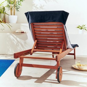 Fekete strandtörölköző 78x200 cm Beach Sun – Catherine Lansfield