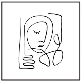 Kép 50x50 cm Linear Face – Styler