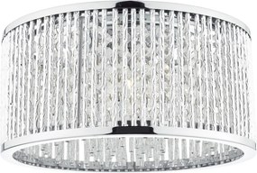 DAR LIGHTING NAN5368 NANTES Glamour Mennyezeti Lámpa Csiszolt Króm G9 IP20