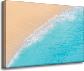 Vászonkép Tengerpart Nyugodt Víz Nap 70x50 cm Ideális ajándék