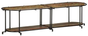 tömör újrahasznosított fa TV-szekrény 160 x 42 x 40 cm