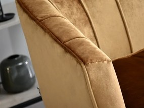 Kanapé Etimee S (arany + arany). Akció -18%. 1111405